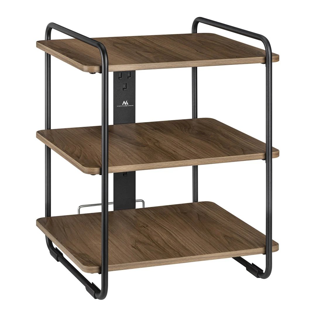 Maclean 3-Tier Shelving Unit, Max 90kg, 454x400x496mm (MC-978)