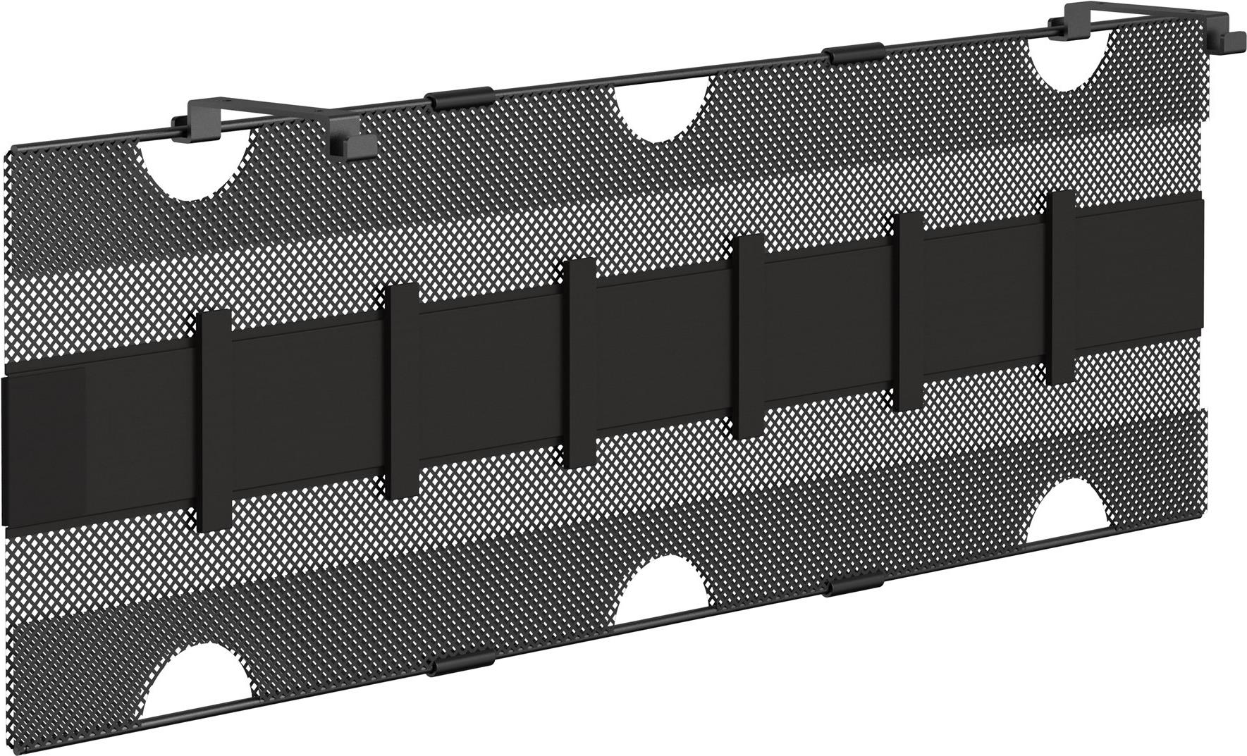 InLine Under-Desk Power Extension Holder, Black
