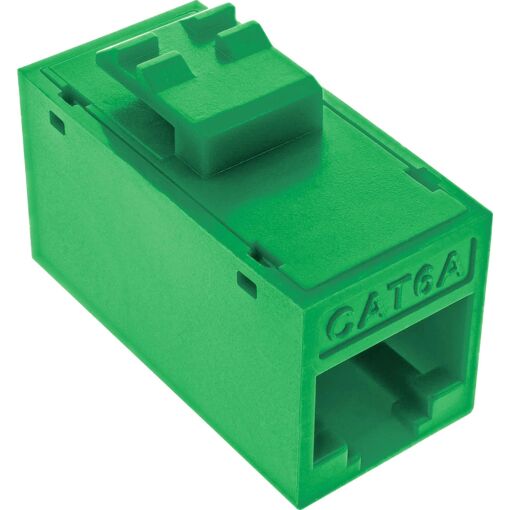 Conjunto de 8 enchufes RJ45 Cat6A InLine sin blindaje - Verde (76217G)