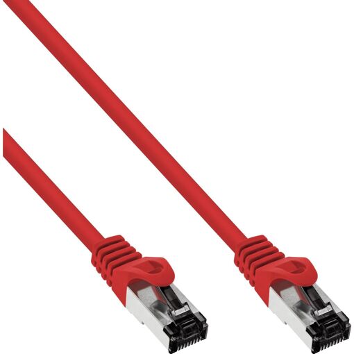 InLine RJ-45 (M) to RJ-45 (M) Patch Cable, 15m, Red