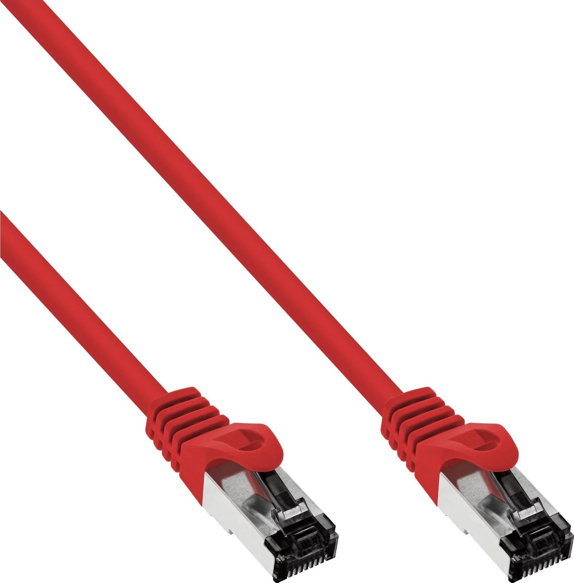 InLine RJ-45 (M) to RJ-45 (M) Patch Cable, 15m, Red