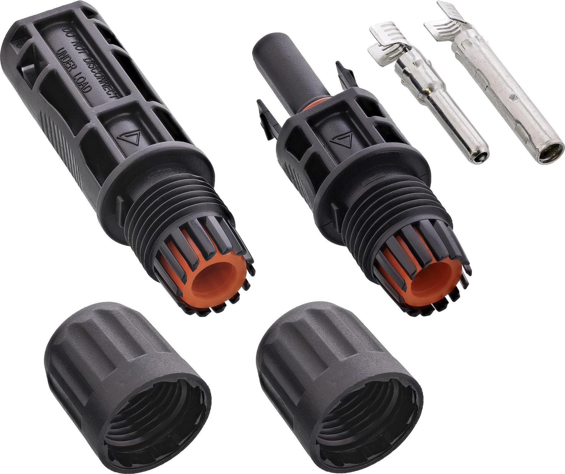 InLine Solar Photovoltaic Connector Set - 20 Plugs + 20 Sockets (94020)