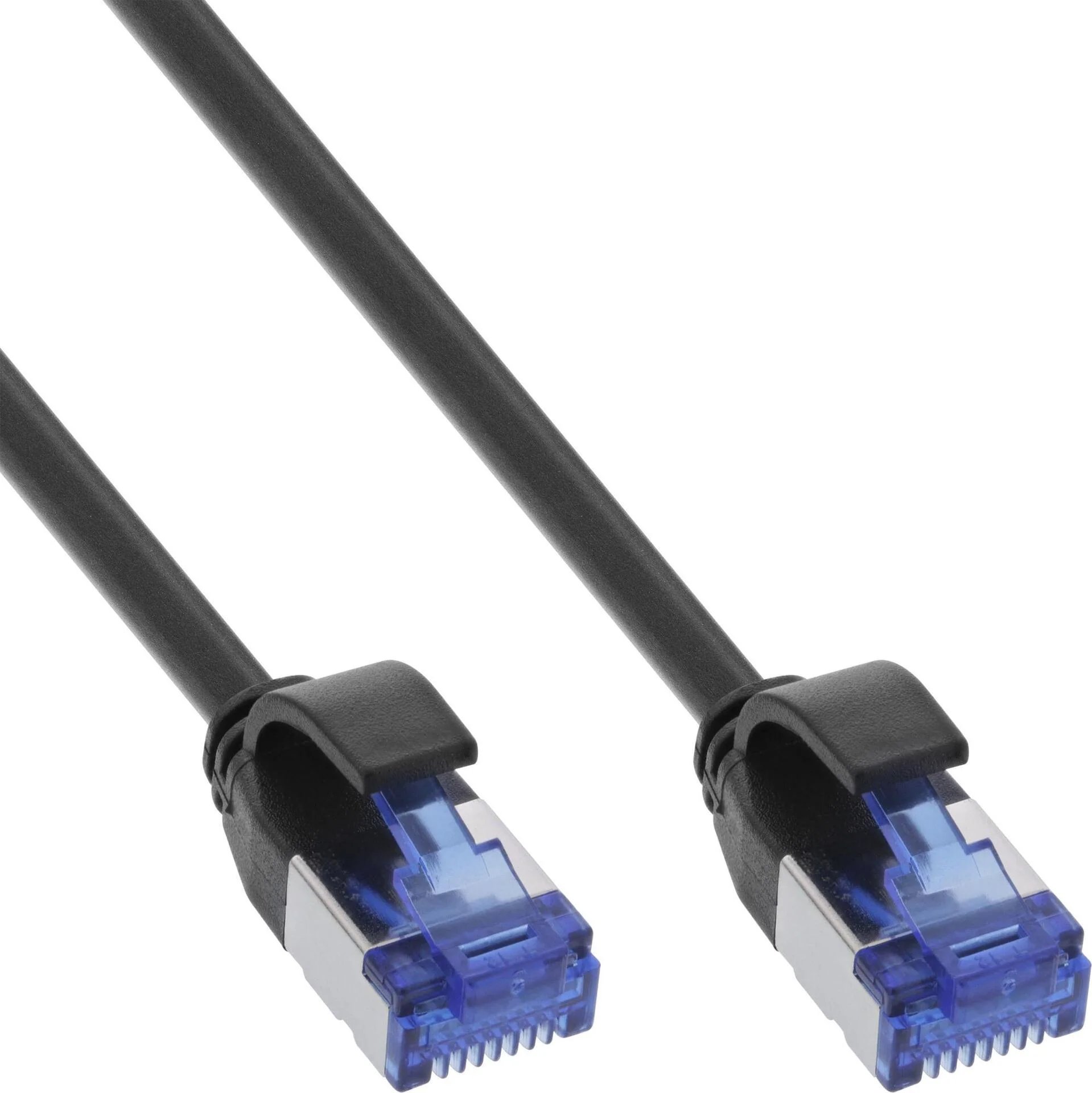 InLine Slim Cat.6A Ethernet Cable, 20m (Black)