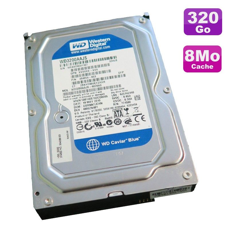 Western Digital Caviar Blue 320GB SATA 3.5" HDD