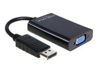 Delock DisplayPort to VGA Adapter, Black