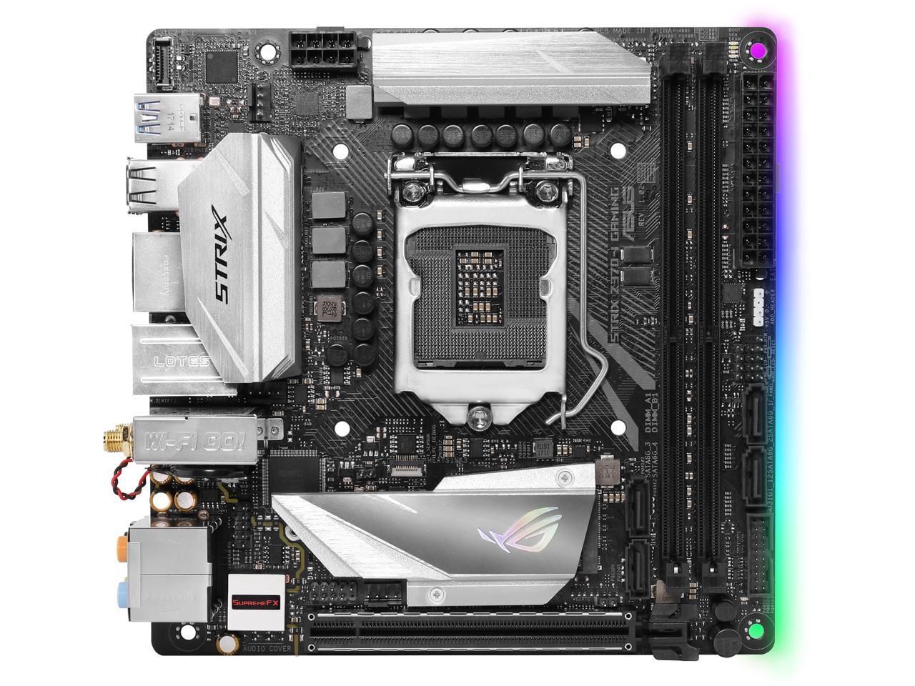 ASUS ROG Strix Z370-I Gaming Motherboard