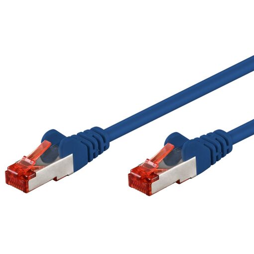 Câble réseau IC Intracom Intellinet Cat6, 20m, Bleu, Cuivre, S/FTP, LSOH/LSZH, PVC, RJ-45, Contact plaqué or, Sans accroche, Booté, Garantie à vie