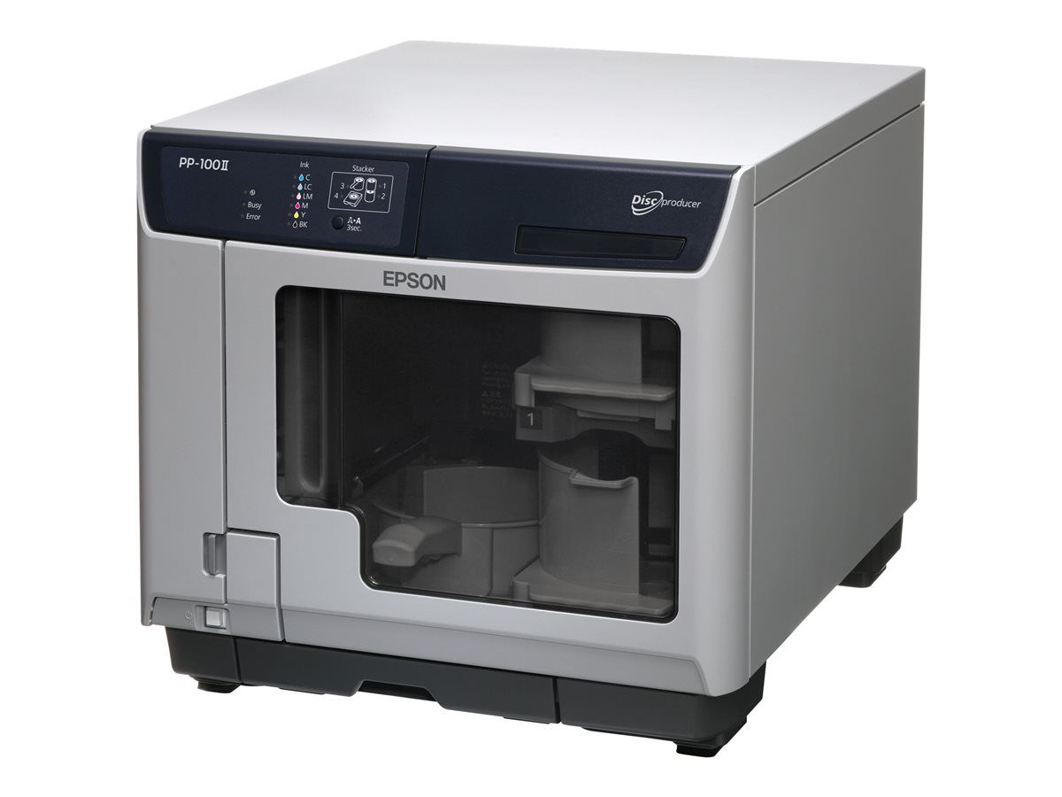 Epson Discproducer PP-100III - External Disk Duplicator - 100 Slots - 2 BD-RE - SuperSpeed USB 3.0