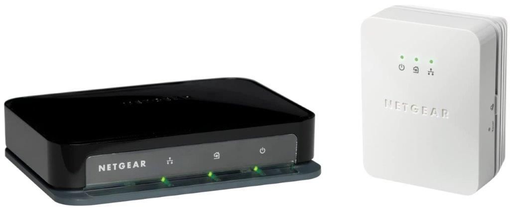 Netgear XAVB1004 - 4-Port CPL Switch - HomePlug AV (HPAV)