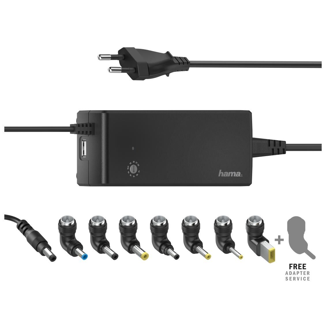 Hama Internal Mobile Device Charger, Black