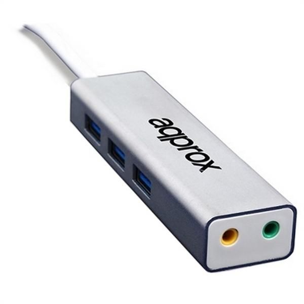 Carte Son Externe approx! APPUSB51HUB USB 3.0 3.5 mm