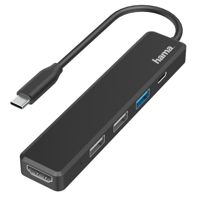 Estación de carga Hama USB 2.0 Negro