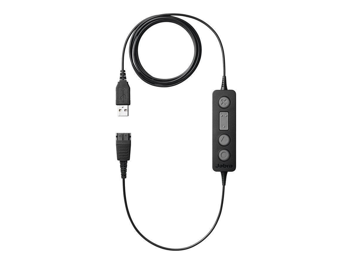 Jabra LINK 260 USB Headset Jack with Quick Disconnect