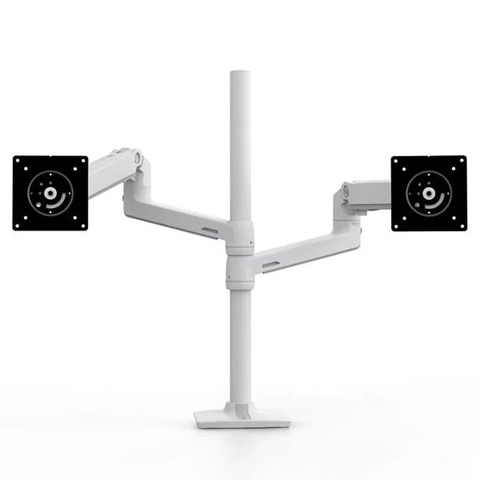 Ergotron LX Dual Monitor Arm - High Column, White