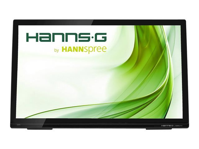 Hannspree HT273HPB - 27" LED Touchscreen Monitor - Full HD (1080p) @ 60Hz - HS-IPS - 300 cd/m² - 8ms Response Time - HDMI, VGA - Speakers - Black