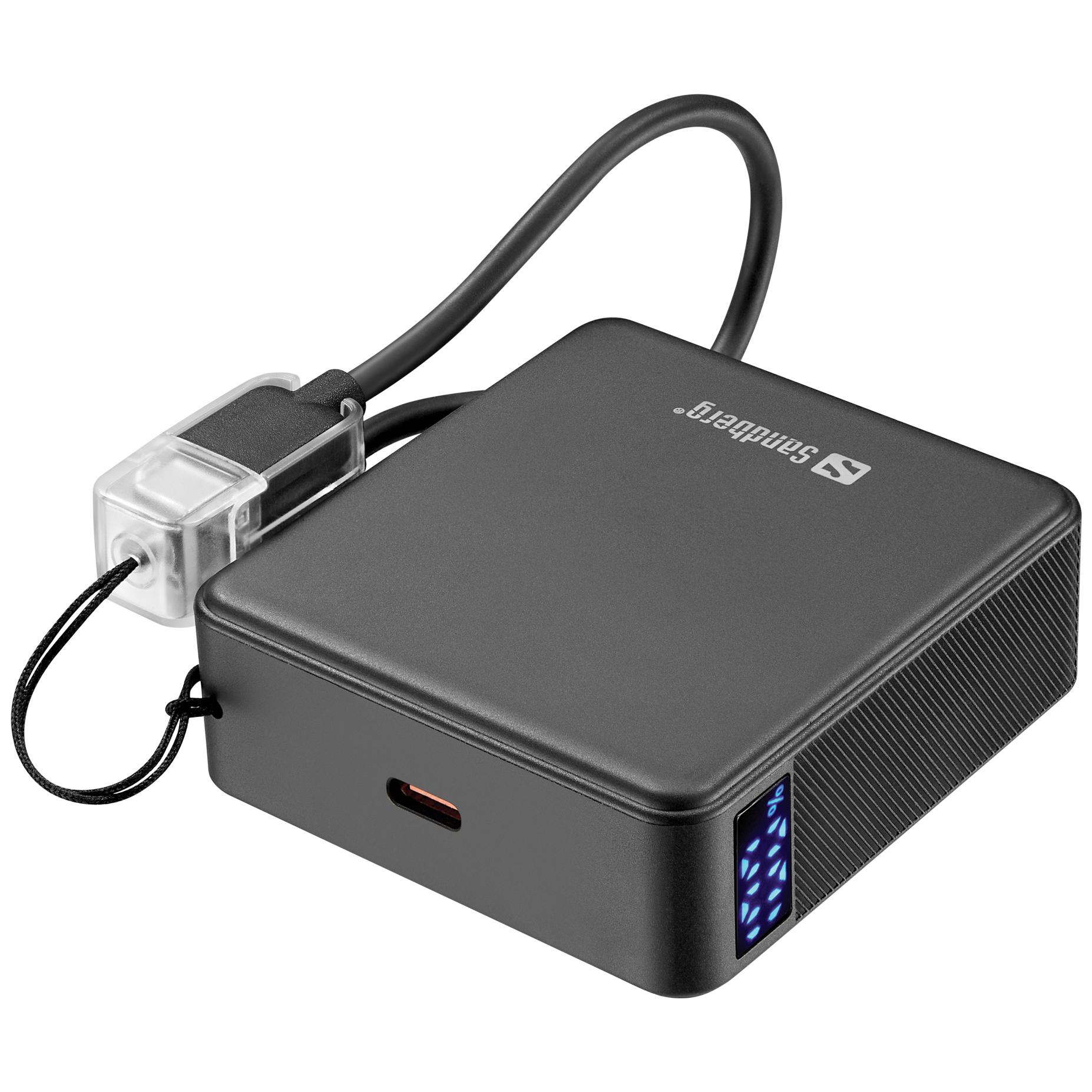 Sandberg 10,000 mAh Power Bank (Li-Ion) - Black