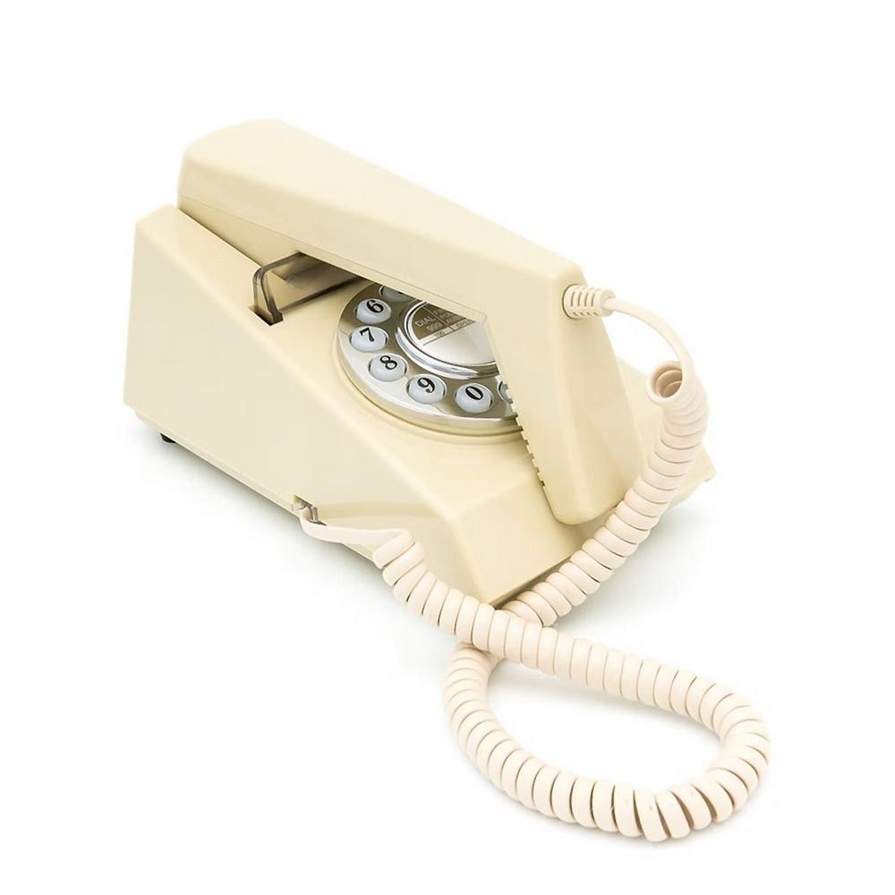 GPO Retro Trim Ivory - Vintage Push Button Phone