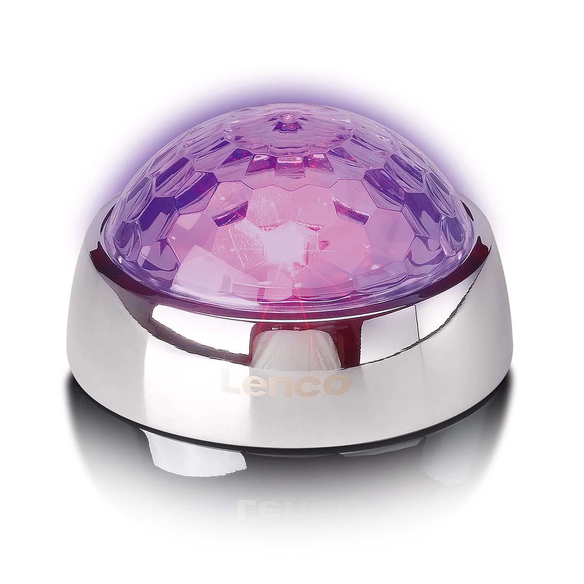 Estabilizador Lenco TTA-080SI con luces RGB - Peso de presión de 250 g para tocadiscos y bola discoteca