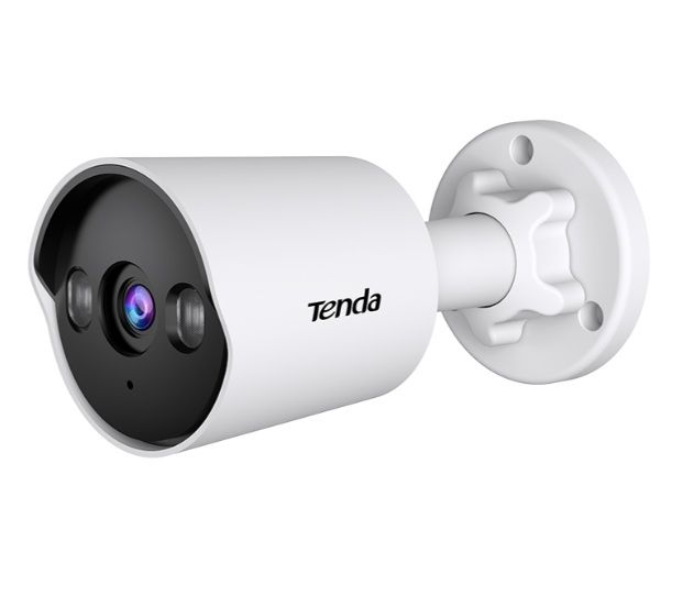 Tenda TC3B24C Security Camera - 6mm Lens, Indoor/Outdoor, White Compact Design