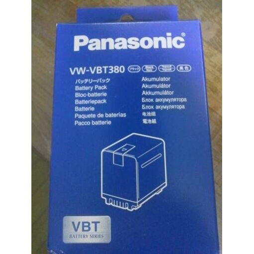 Batería de cámara Panasonic VW-VBT380E-K Li-Ion 3880 mAh