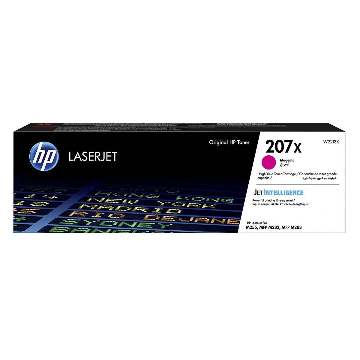 Cartouche de toner HP 207X haute capacité magenta (W2213X)