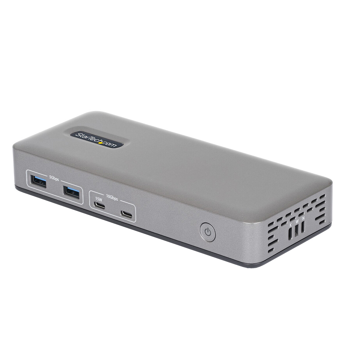 Station d'accueil StarTech.com USB-C 3.1 Double Écran - 4K 60 Hz HDMI, RJ45, 4 ports USB-A + 3 ports USB-C, Livraison d'énergie 100 W