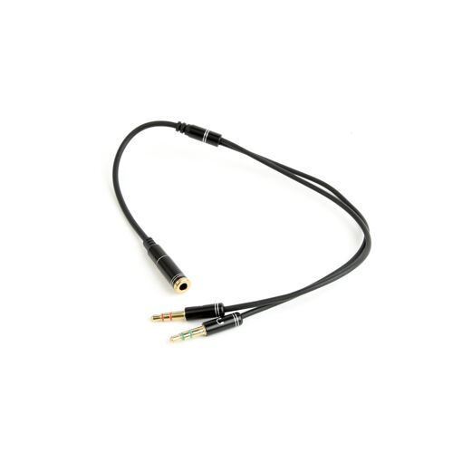 Adaptador de audio estéreo Gembird 3.5 mm mini jack/4 pines