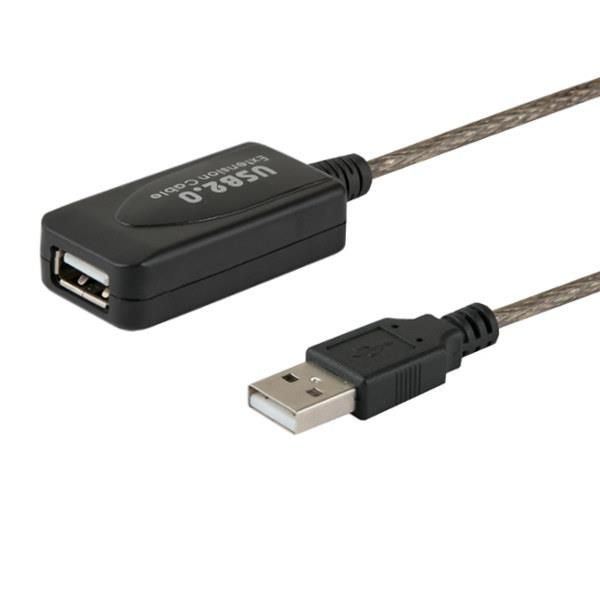 Cable SAVIO USB 2.0 de 5 m Tipo A a Tipo F