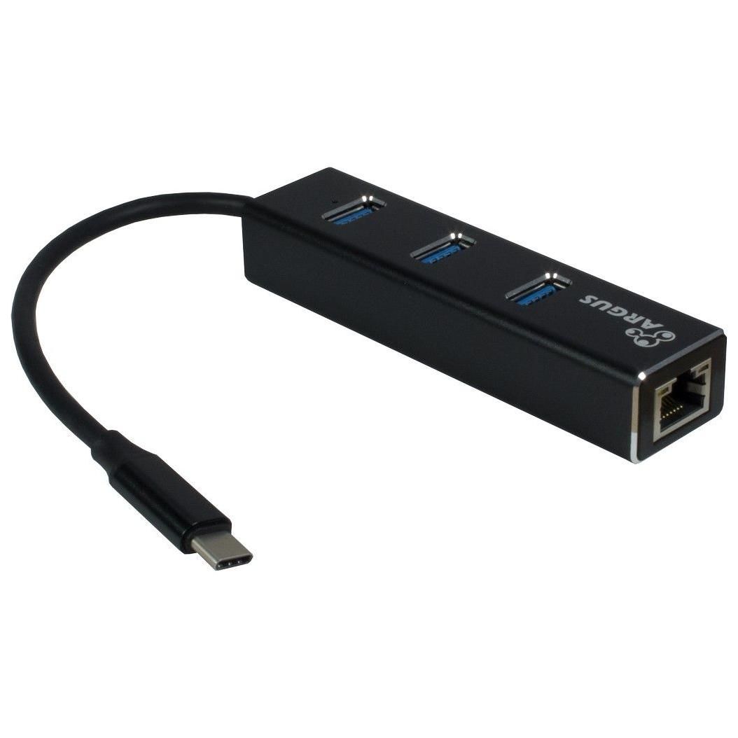 Inter-Tech ARGUS IT-410 USB 3.2 Gen 1 (3.1 Gen 1) Type-C Black