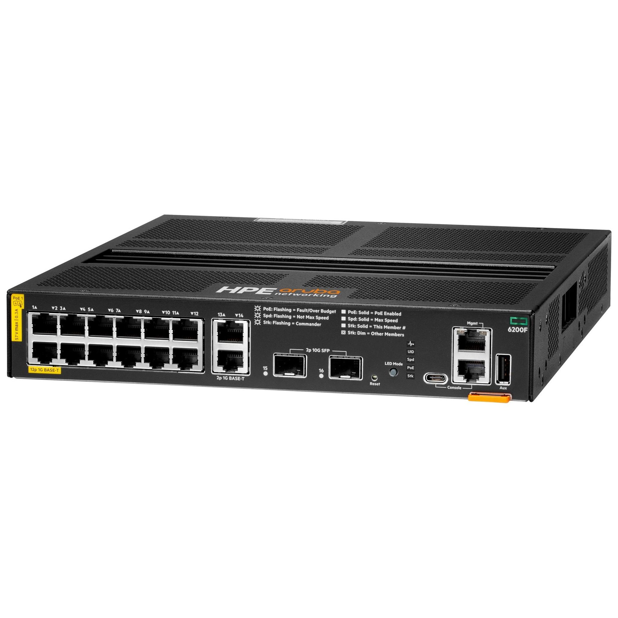 HP Aruba 6200F 12G PoE+ Switch