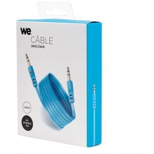 WE 3.5mm Flat Cable Male to Male