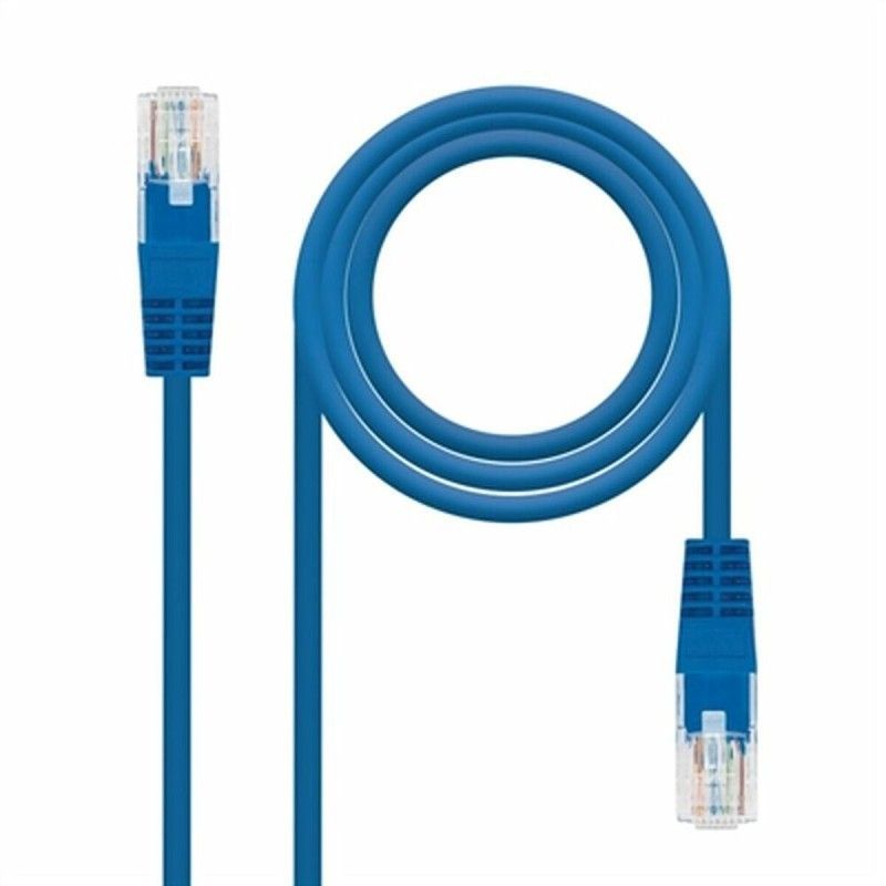 Cable de red NanoCable UTP Cat6 rígido, Azul