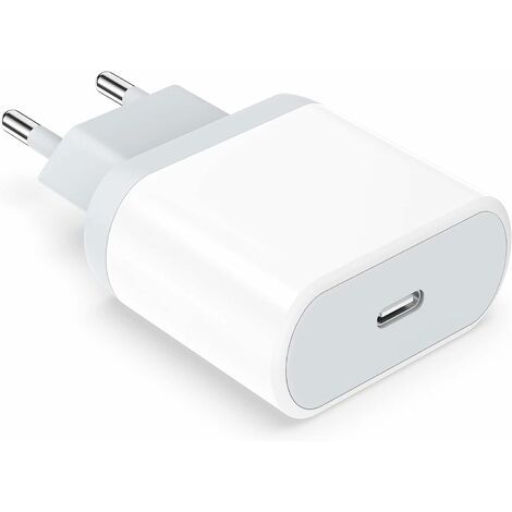 LUWEITECH 20W USB-C Fast Charger for iPhone, iPad, AirPods Pro and More