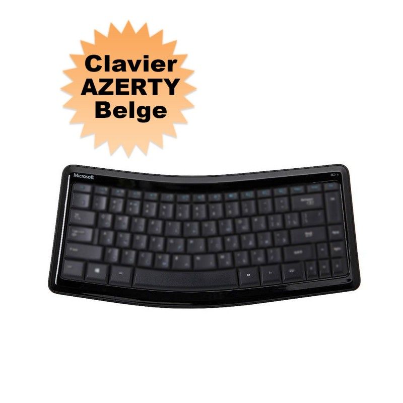 Microsoft Sculpt Mobile Bluetooth Keyboard AZERTY French Black