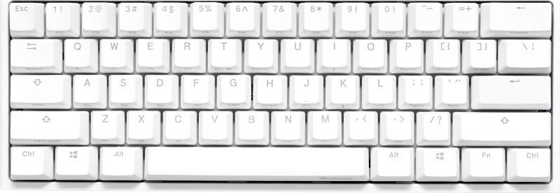 Ducky One 2 Mini USB Keyboard - White