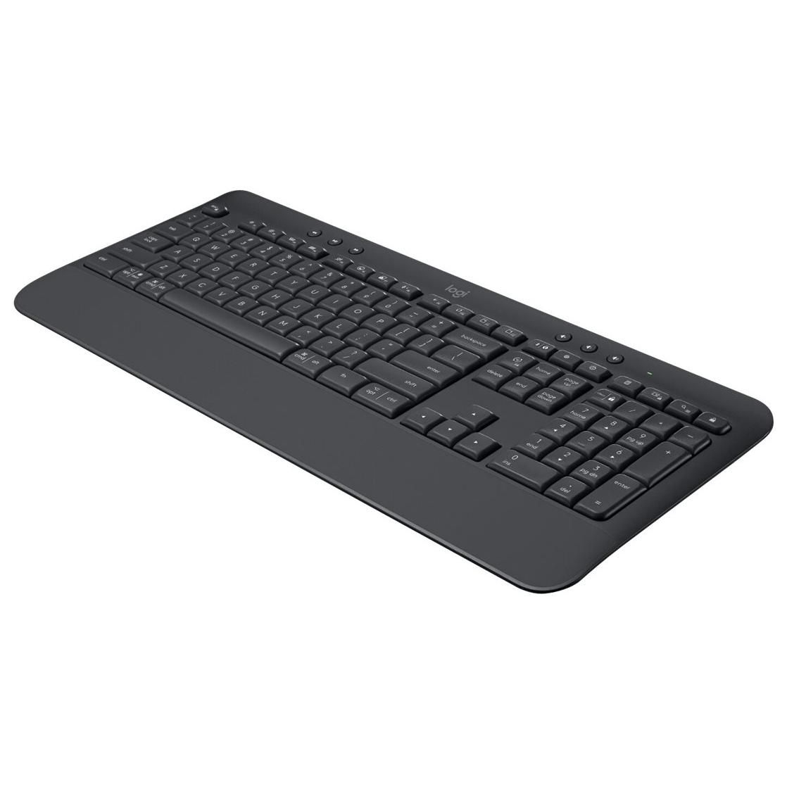 Logitech Signature K650 Wireless Keyboard - QWERTZ Layout - Swiss Design - Graphite
