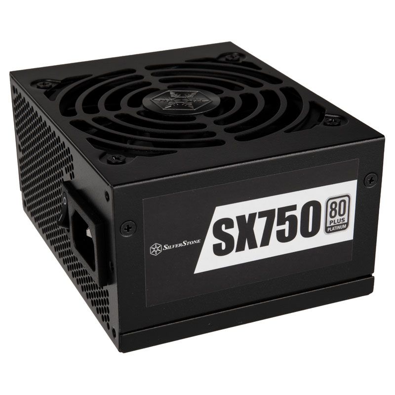 Silverstone SFX-750W Power Supply, 80 PLUS Platinum Modular