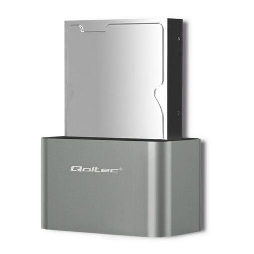 Estación de acoplamiento Qoltec 50315 para HDD/SSD, Memoria RAM
