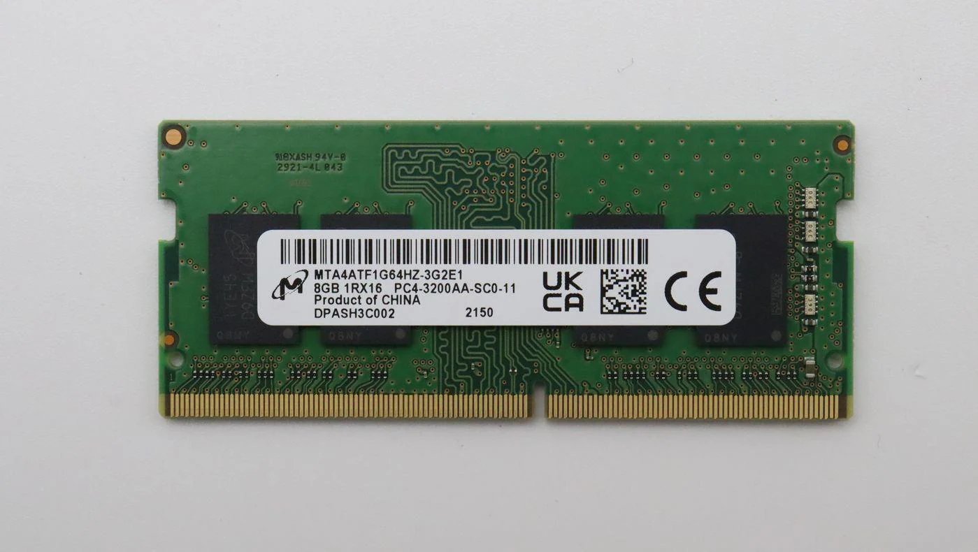 Lenovo 8GB DDR4 3200 Micron SO-DIMM Memory