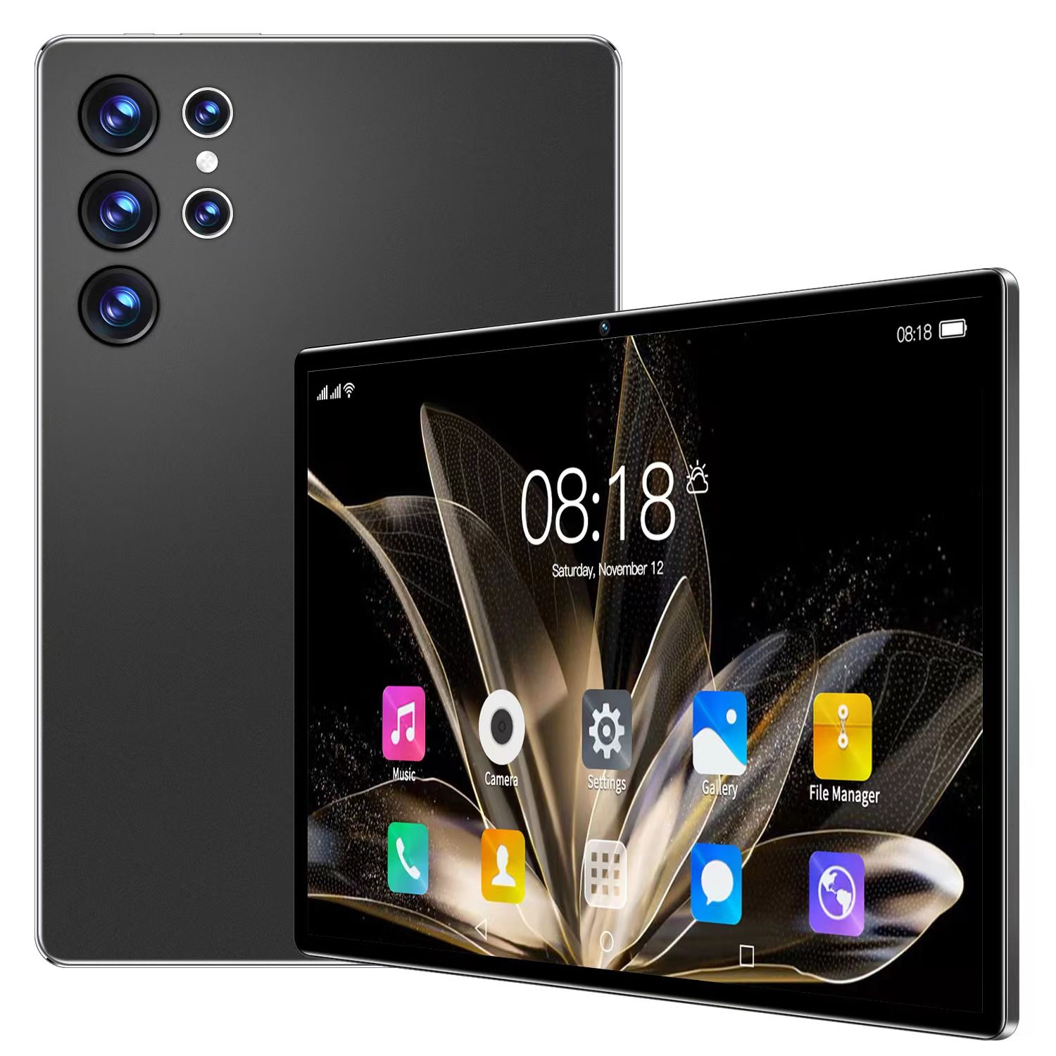 LOIDIS S23 (2023) 32GB 10.1-inch Wi-Fi + SIM Tablet, Black