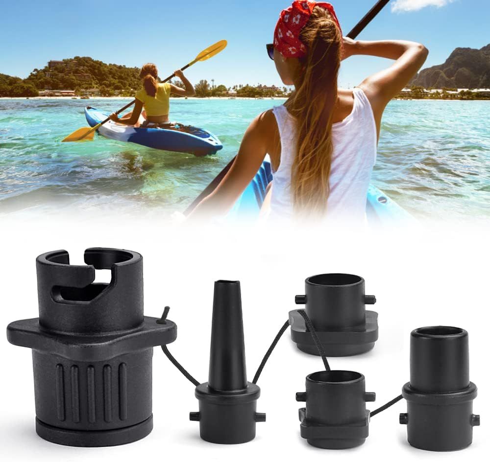 UniversalHouse SUP Pump Adapter for Inflatable Boats, Air Pump Converter and Valve Adapter