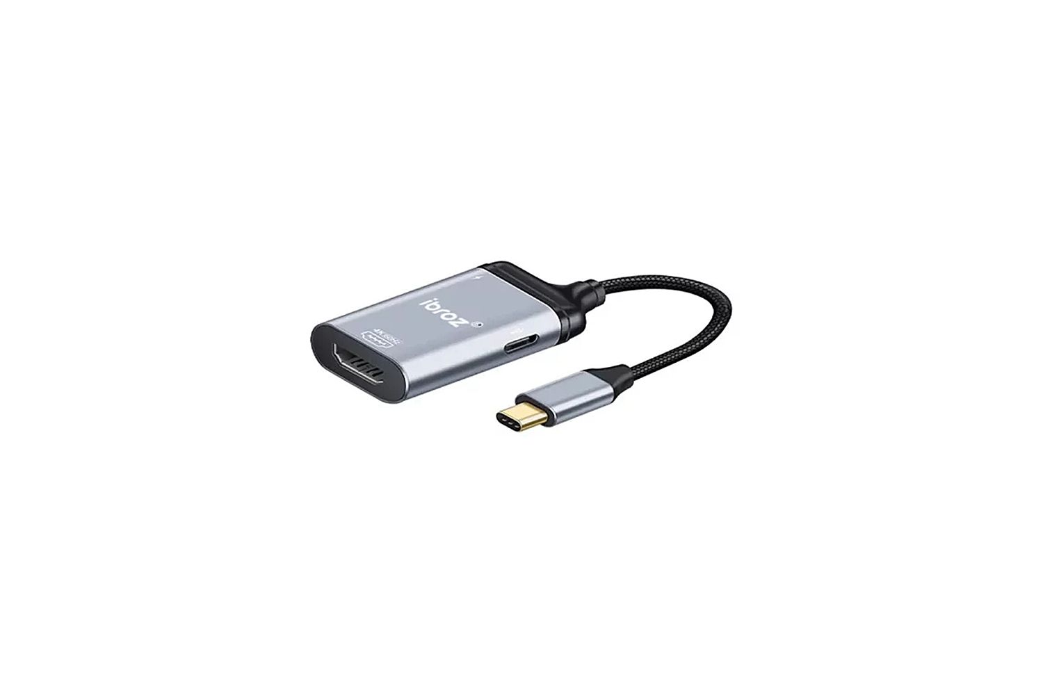 Ibroz USB-C to HDMI 4K, 3D Adapter - 100W PD3.0