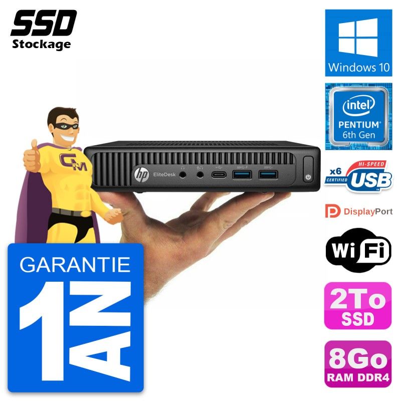HP Ultra Mini PC 800 G2 DM