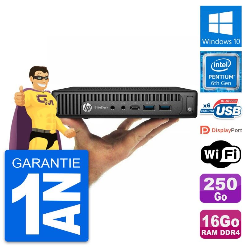 HP Ultra Mini PC 800 G2 DM