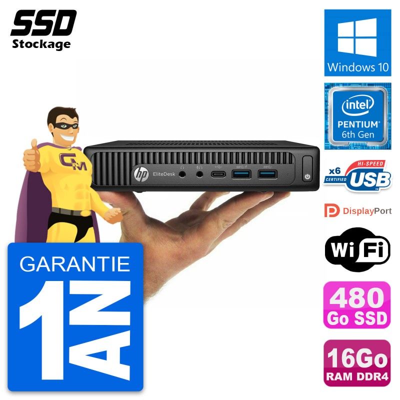 HP Ultra Mini PC 800 G2 DM