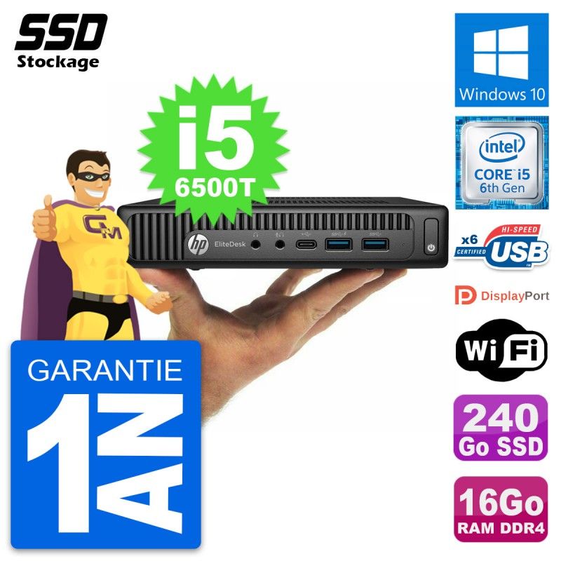 HP EliteDesk 800 G2 Mini Desktop PC