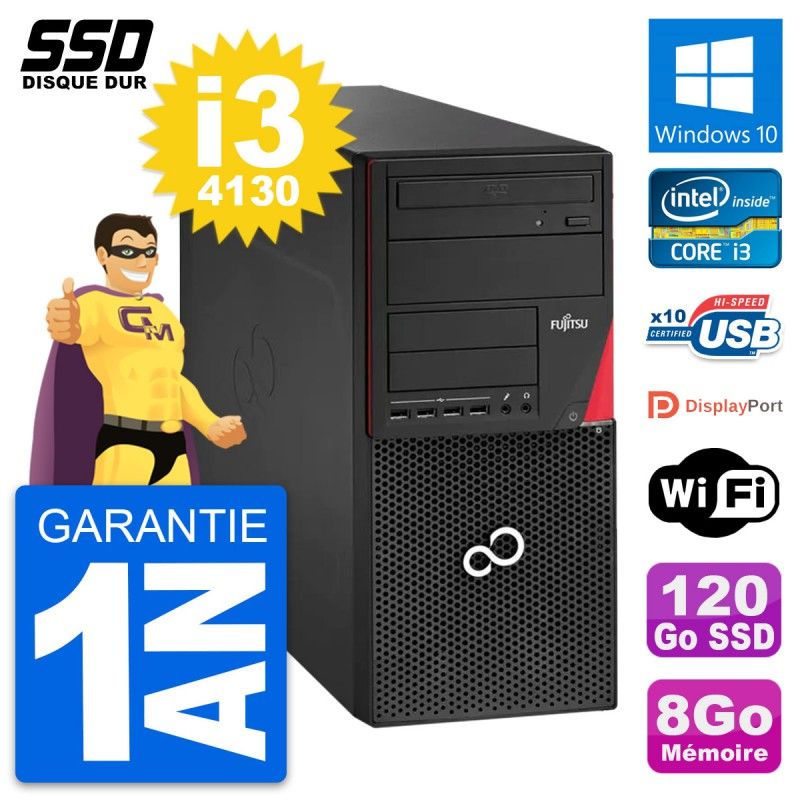 Fujitsu Esprimo P920 PC Tour - Intel i3-4130, 8GB RAM, 120GB SSD, Windows 10, WiFi