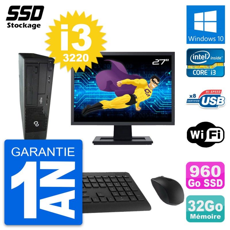 Fujitsu E510 DT 27-Inch Desktop PC