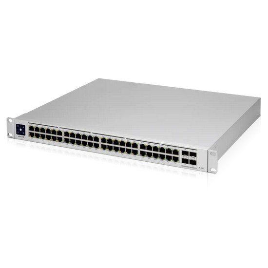 Ubiquiti UniFi Switch PRO 48 - Commutador gestionado - C3 - 48x 10/100/1000 + 4x Ethernet de 10G SFP+ - Montable en rack - CA 120/230V / CC 11.5V