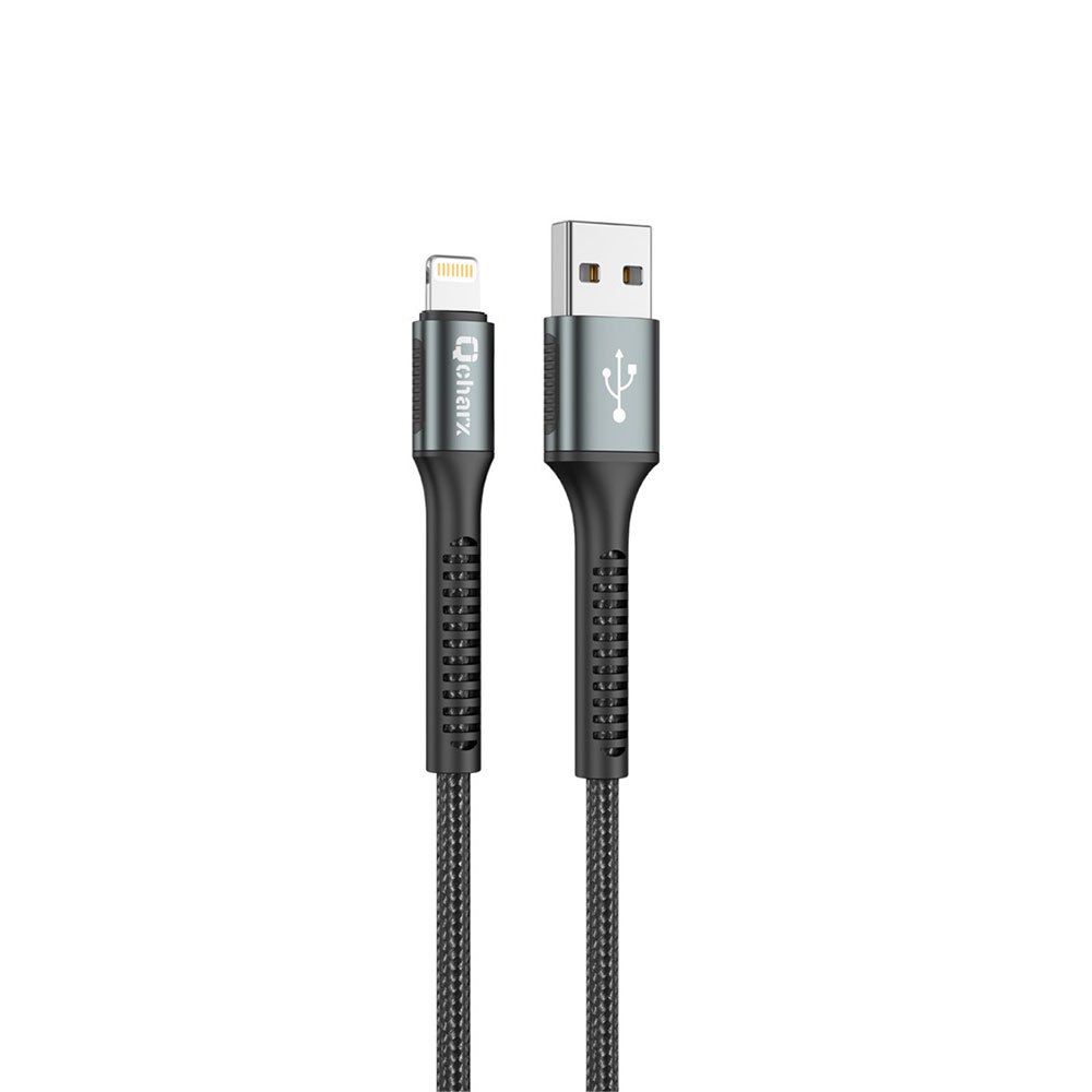 Qcharx Lightning Cable Prague 3A, 1m